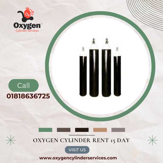 Oxygen Cylinder on Rent 15 Days in Dhaka