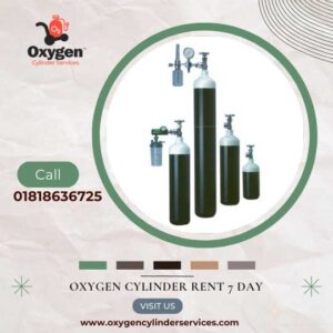 Oxygen Cylinder Rent for 7 Days our service