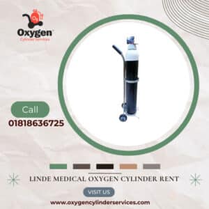 Linde Medical Oxygen Cylinder Rent Service in Dhaka