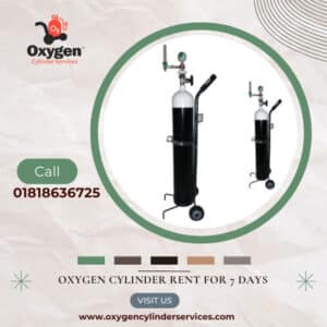 Medical Oxygen Cylinder Rent for 7 Days in Dhaka